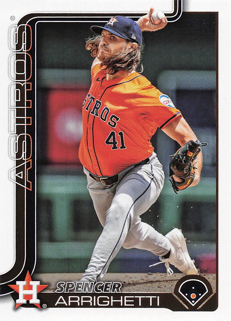 2025 Topps Baseball Spencer Arrighetti #522