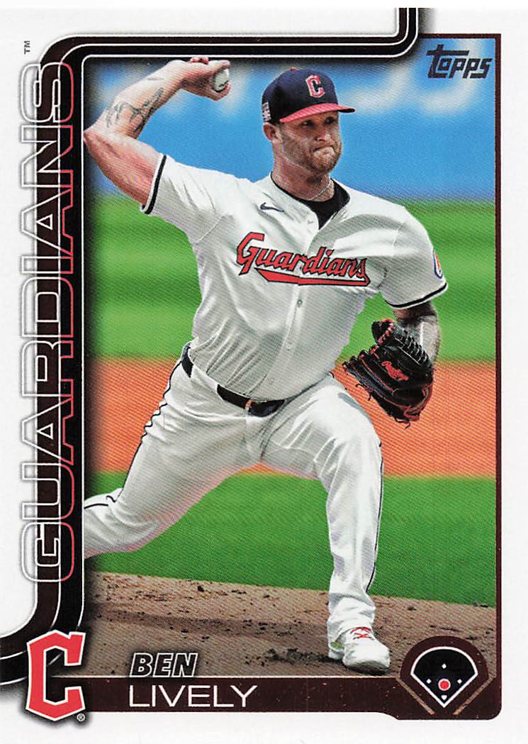 2025 Topps Baseball Ben Lively #532