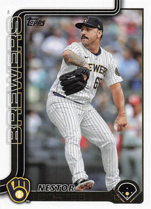 2025 Topps Baseball Nestor Cortes #604