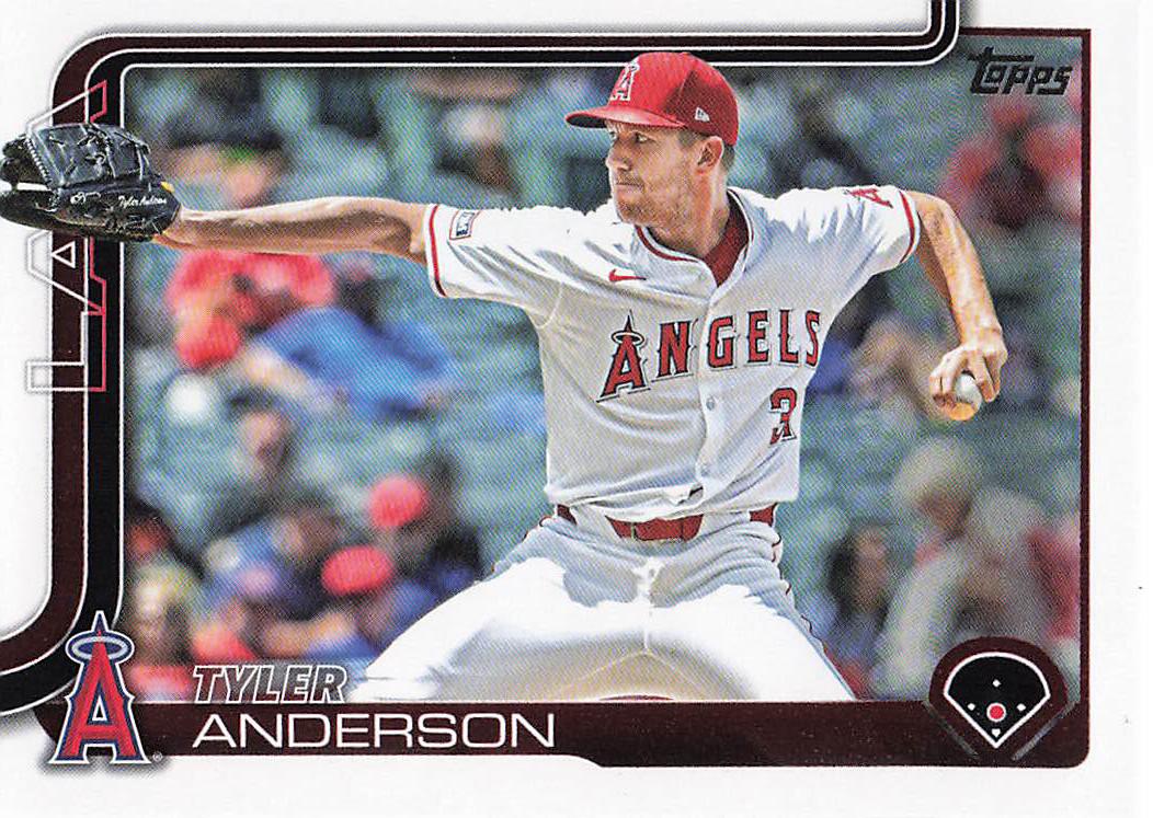2025 Topps Baseball Tyler Anderson #606