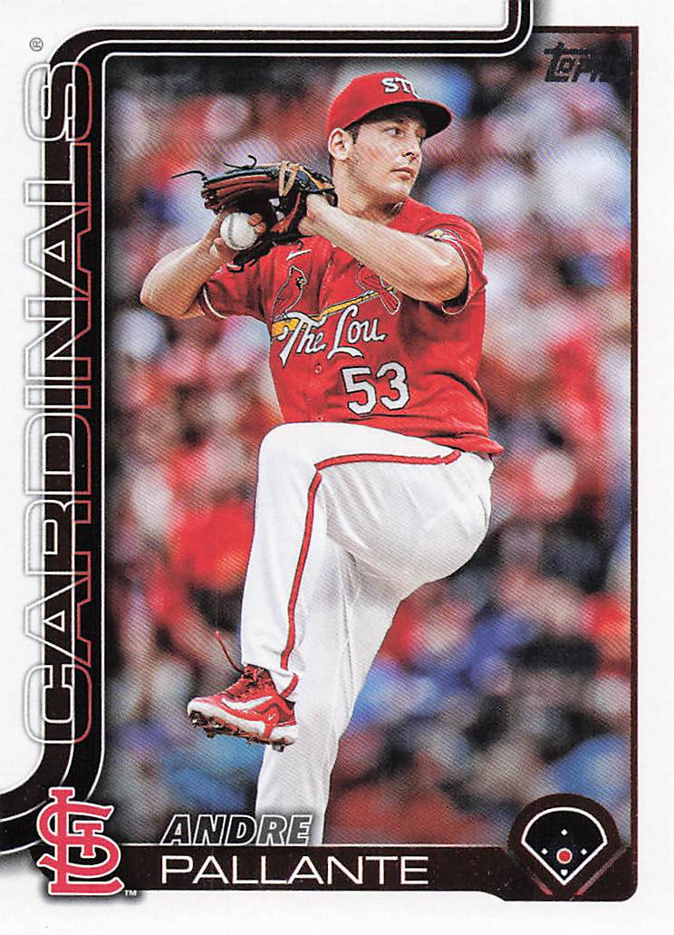 2025 Topps Baseball Andre Pallante #623