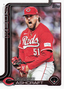 2025 Topps Baseball Graham Ashcraft #626