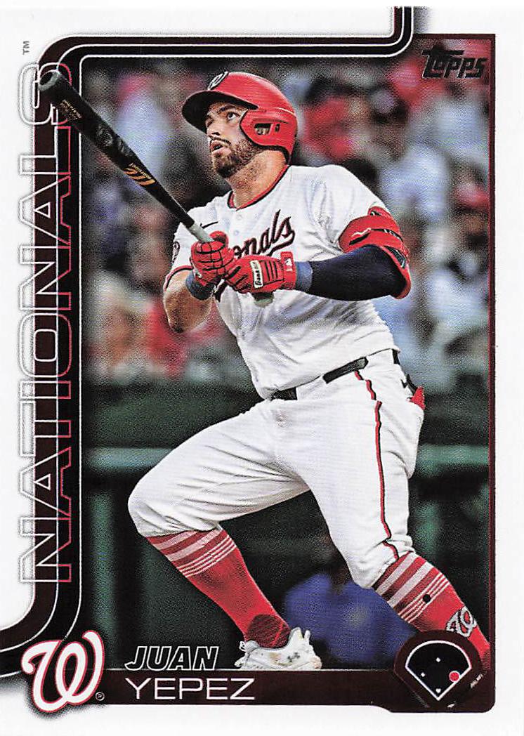 2025 Topps Chrome Baseball Juan Yepez #16