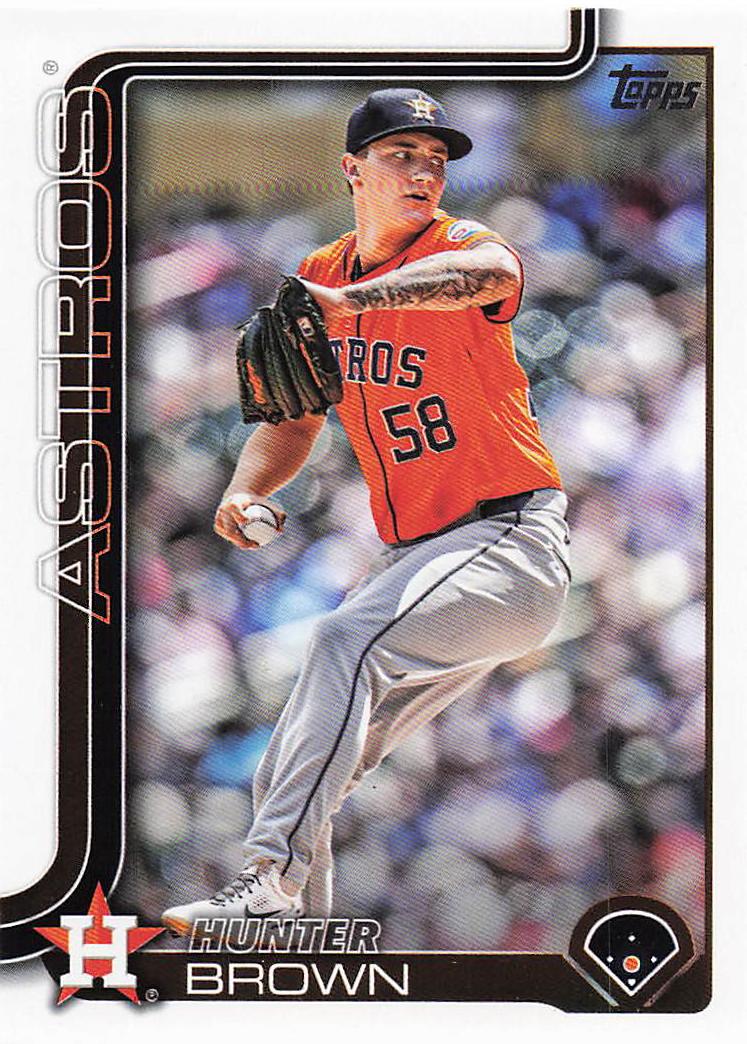 2025 Topps Baseball Hunter Brown #693