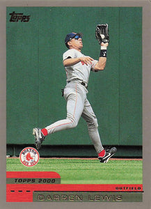 2000 Topps Baseball Darren Lewis #332