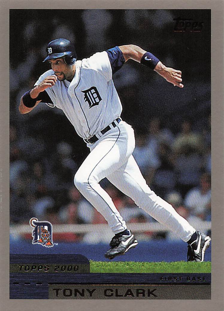 2000 Topps Baseball Tony Clark #287