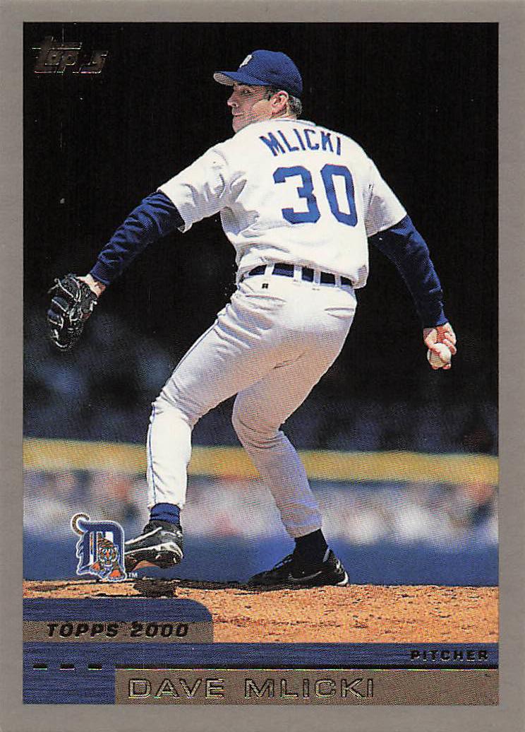 2000 Topps Baseball Dave Mlicki #409