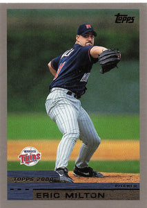2000 Topps Baseball Eric Milton #408