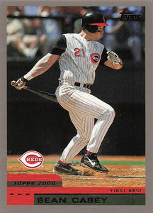 2000 Topps Baseball Sean Casey #430