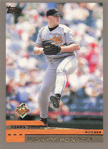 2000 Topps Baseball Sidney Ponson #424