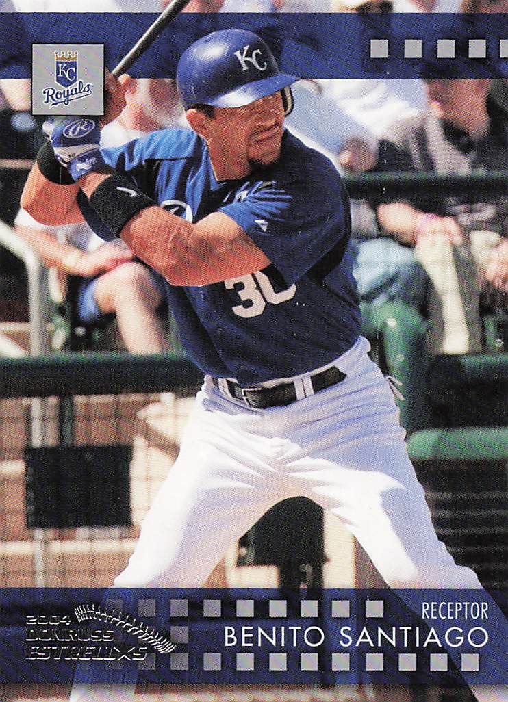 2004 Donruss Estrellas Baseball Benito Santiago #11