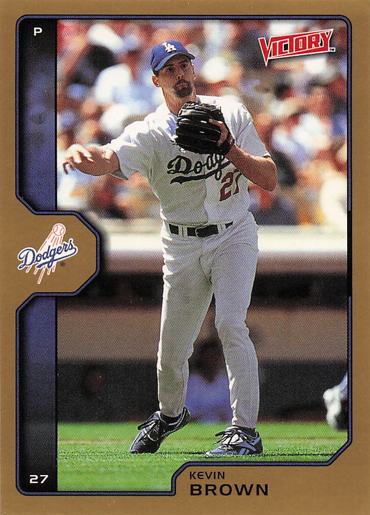 2002 Upper Deck Victory Baseball Gold Kevin Brown #345