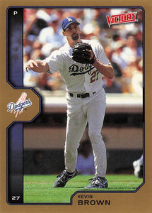 2002 Upper Deck Victory Baseball Gold Kevin Brown #345