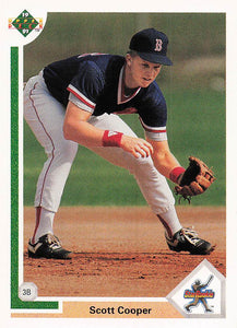 1991 Upper Deck Baseball Scott Cooper #22b