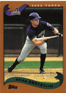 2002 Topps Baseball Brian Anderson #177