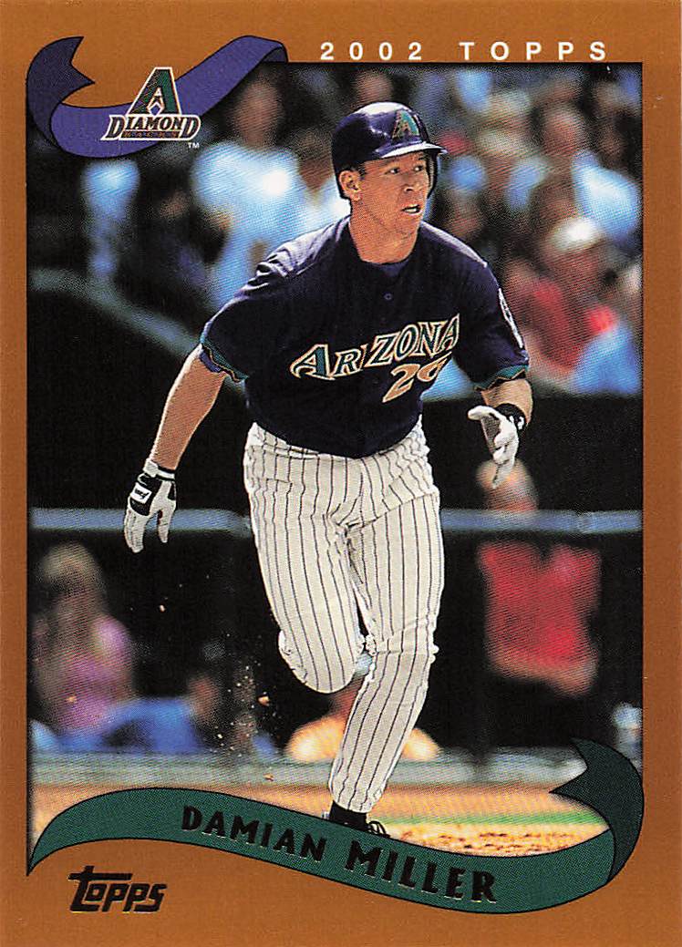 2002 Topps Baseball Damian Miller #192