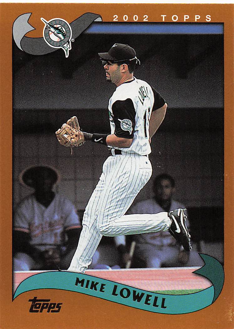 2002 Topps Baseball Mike Lowell #249