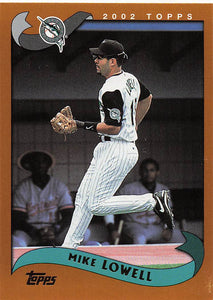 2002 Topps Baseball Mike Lowell #249
