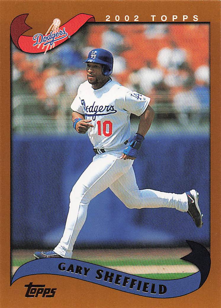 2002 Topps Baseball Gary Sheffield #115