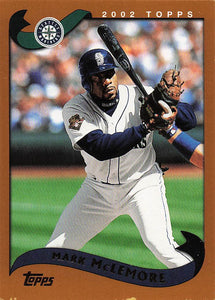 2002 Topps Baseball Mark McLemore #56