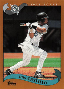 2002 Topps Baseball Luis Castillo #113