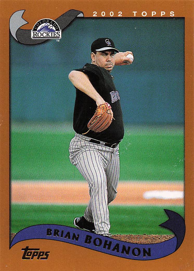 2002 Topps Baseball Brian Bohanon #247