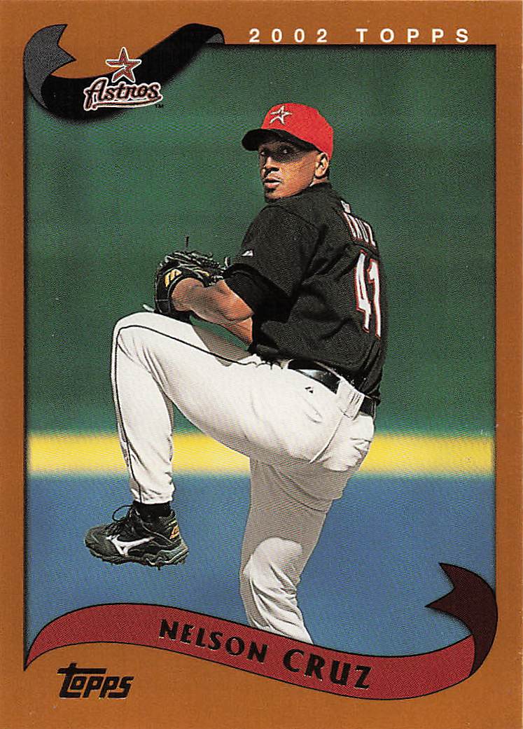 2002 Topps Baseball Nelson Cruz #257