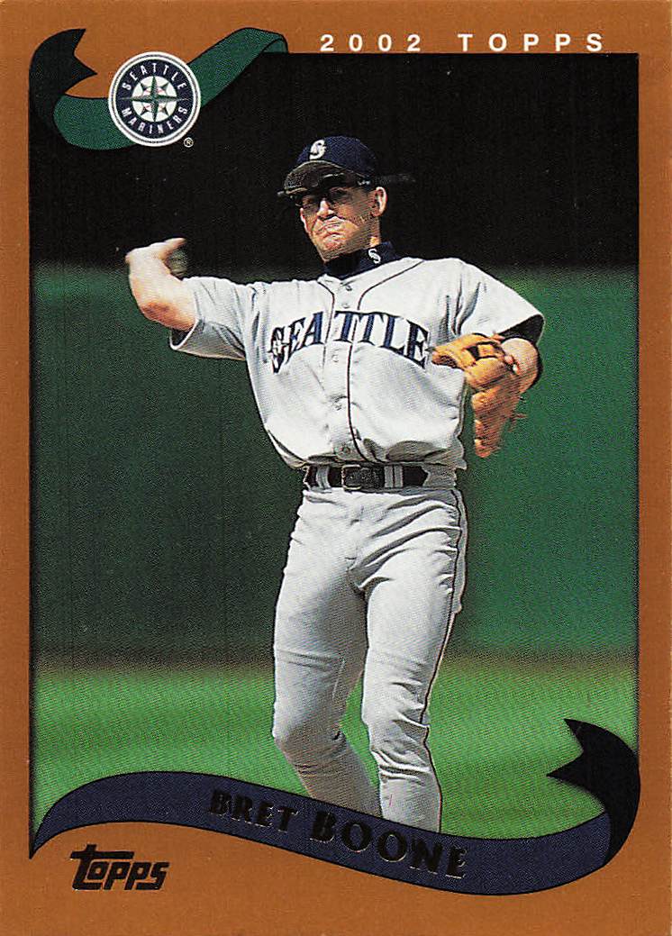 2002 Topps Baseball Bret Boone #6