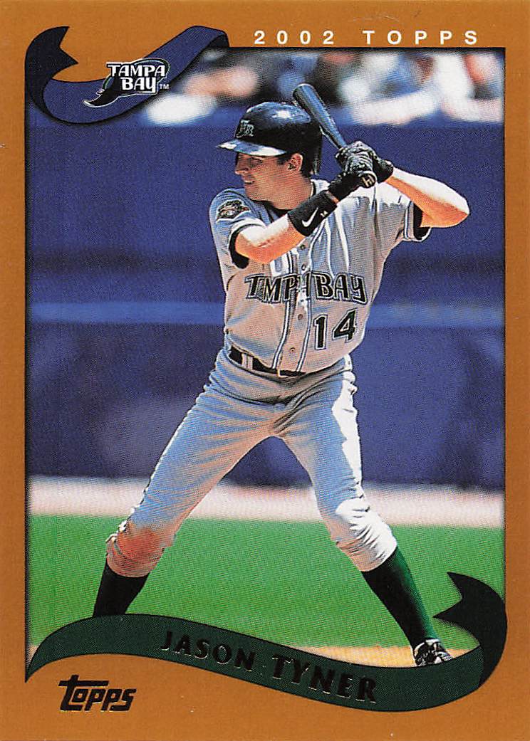 2002 Topps Baseball Jason Tyner #27