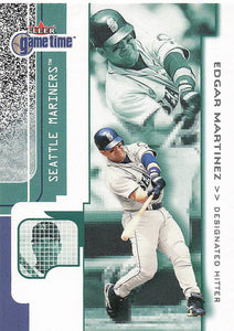 2001 Fleer Game Time Baseball Edgar Martinez #24