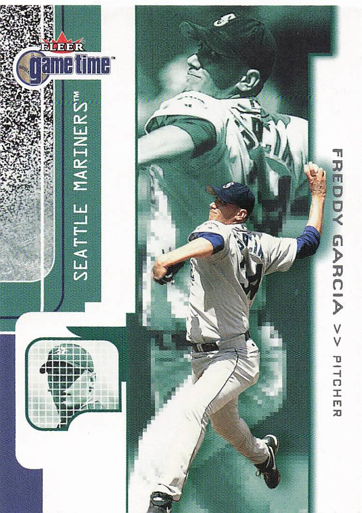 2001 Fleer Game Time Baseball Freddy Garcia #84