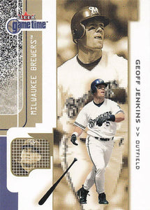 2001 Fleer Game Time Baseball Geoff Jenkins #59
