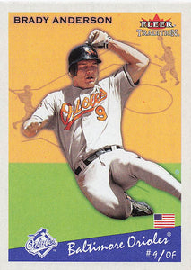 2002 Fleer Tradition Baseball Brady Anderson #277