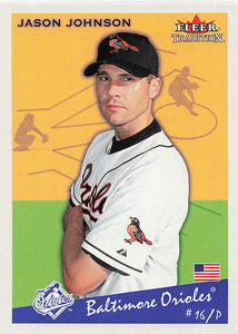 2002 Fleer Tradition Baseball Jason Johnson #394