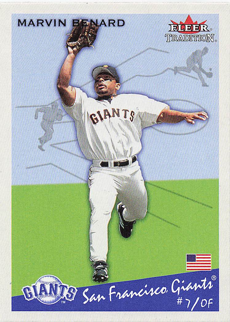 2002 Fleer Tradition Update Baseball Marvin Benard #428