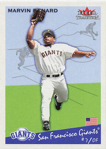 2002 Fleer Tradition Update Baseball Marvin Benard #428
