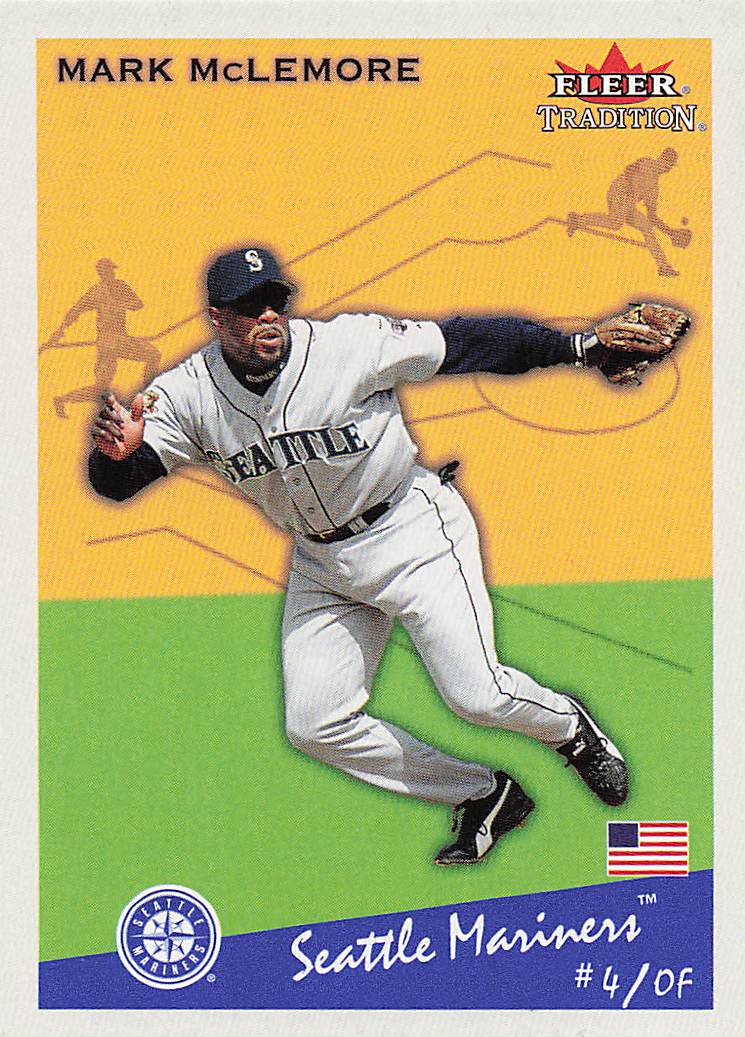 2002 Fleer Tradition Baseball Mark McLemore #427