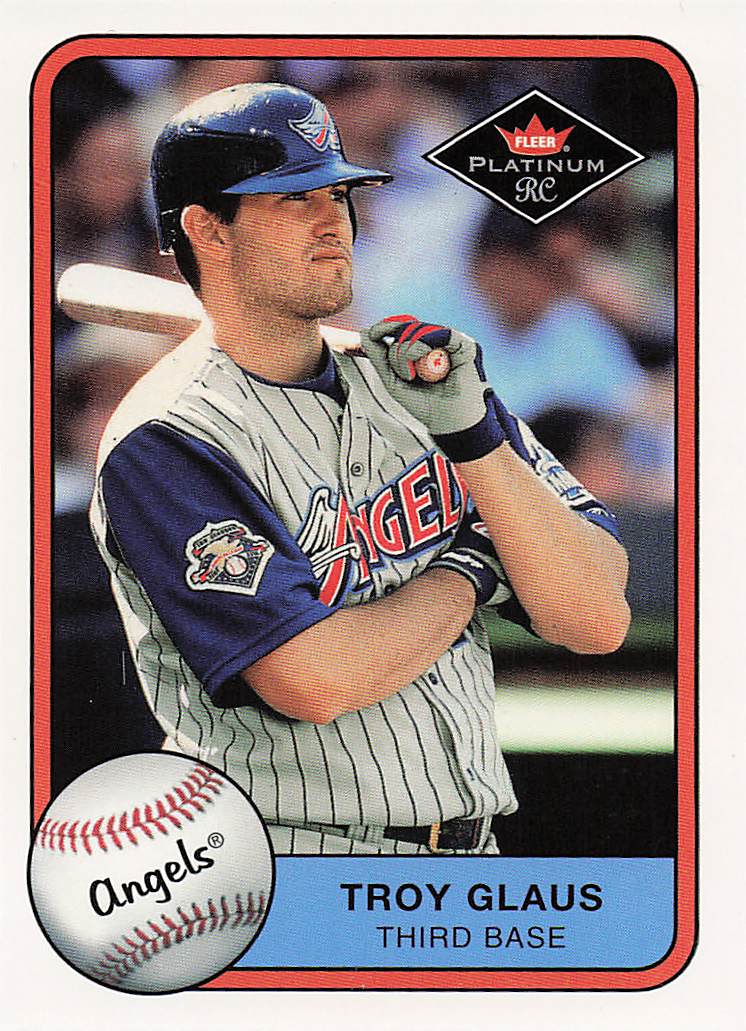 2001 Fleer Platinum Baseball Troy Glaus #310