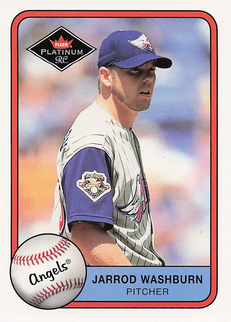 2001 Fleer Platinum Baseball Jarrod Washburn #306