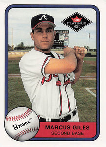 2001 Fleer Platinum Baseball Marcus Giles #350