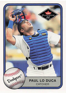 2001 Fleer Platinum Baseball Paul Lo Duca #375