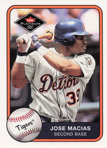 2001 Fleer Platinum Baseball Jose Macias #335