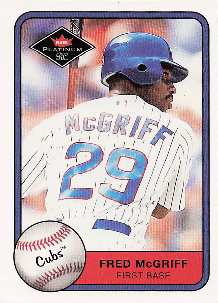 2001 Fleer Platinum Baseball Fred McGriff #370