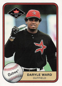 2001 Fleer Platinum Baseball Daryle Ward #355
