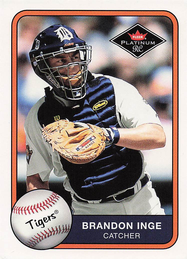 2001 Fleer Platinum Baseball Brandon Inge #339