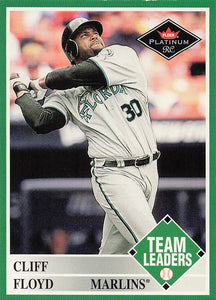 2001 Fleer Platinum Baseball Cliff Floyd #450