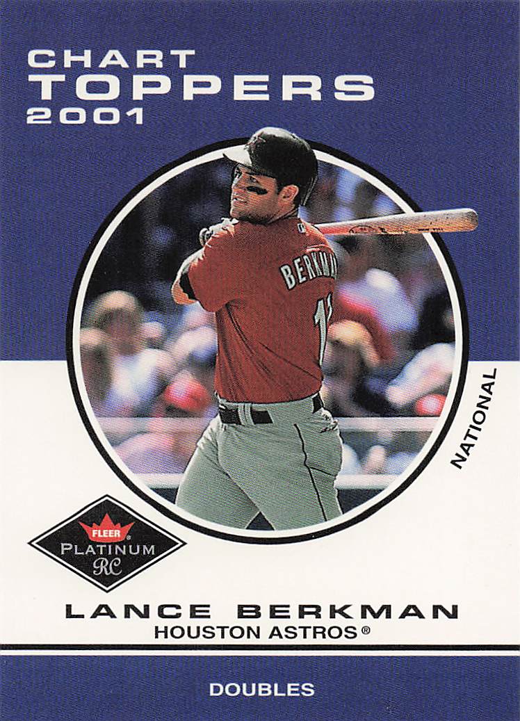 2001 Fleer Platinum Baseball Lance Berkman #430
