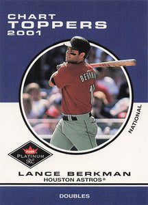 2001 Fleer Platinum Baseball Lance Berkman #430
