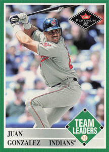 2001 Fleer Platinum Baseball Juan Gonzalez #453