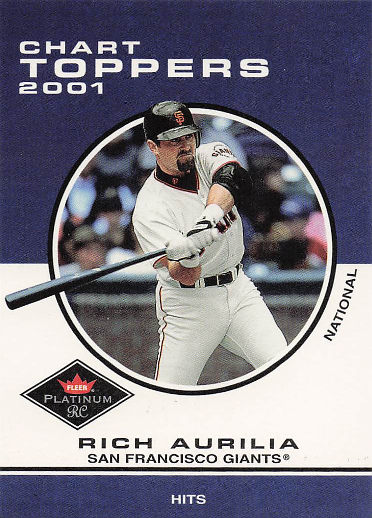2001 Fleer Platinum Baseball Rich Aurilia #425